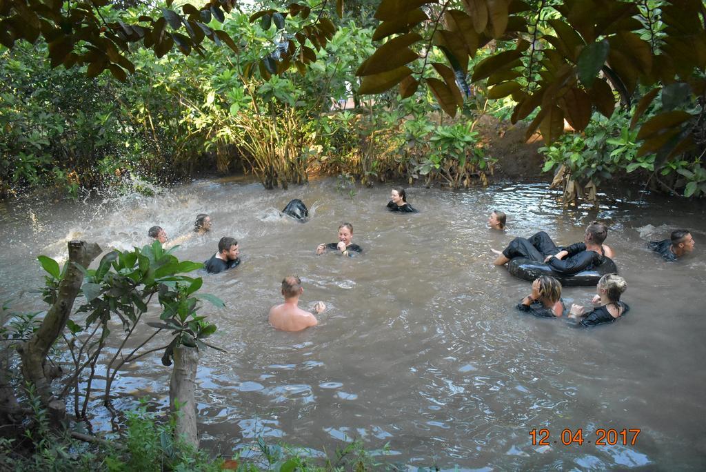 Ferienwohnung Mekong Rustic Cái Bè Exterior foto